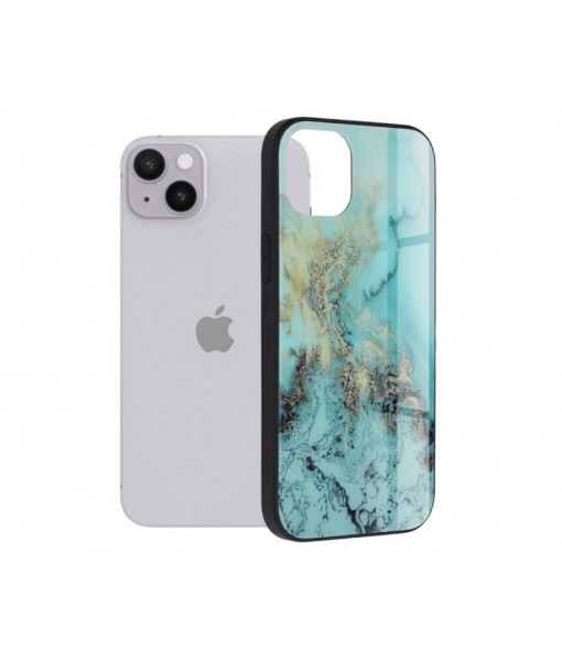 Husa Techsuit Glaze, iPhone 14, Blue Ocean